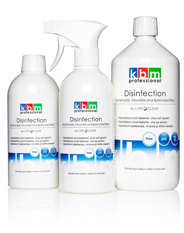 KBM Disinfection by LifeClean