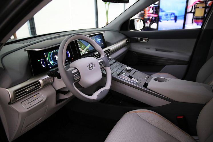 Hyundai Motor förhandsvisar nästa generationens vätgasdrivna SUV.