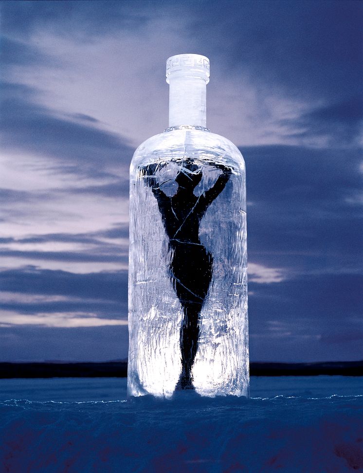Message in a Bottle. Art or Ad?