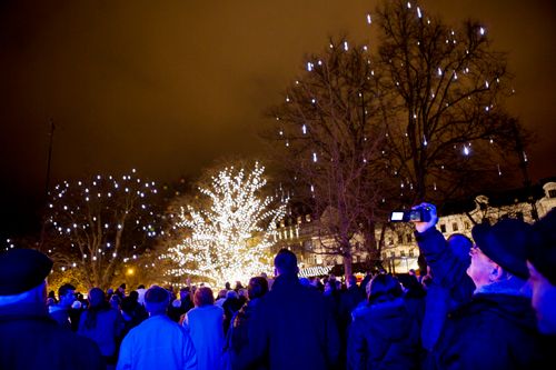 Invigning Gustav Adolfs torg