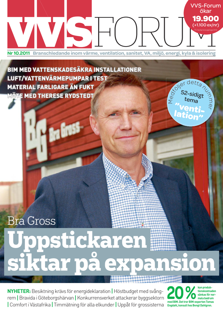 Varmvattenberedare Indol-190 uppmärksammas i VVS Forum.