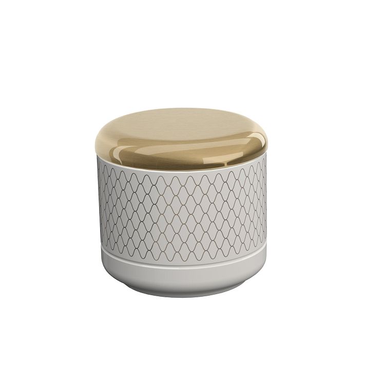 Pomd`or_x_Rosenthal_Equilibrium_Pot_white_Netting_Bronze