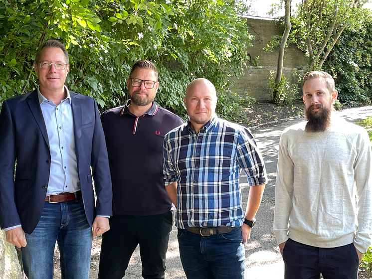 Nyköping, Martin Lemon, Marcus Strandberg, Anders Sivén och Henrik Blomstedt