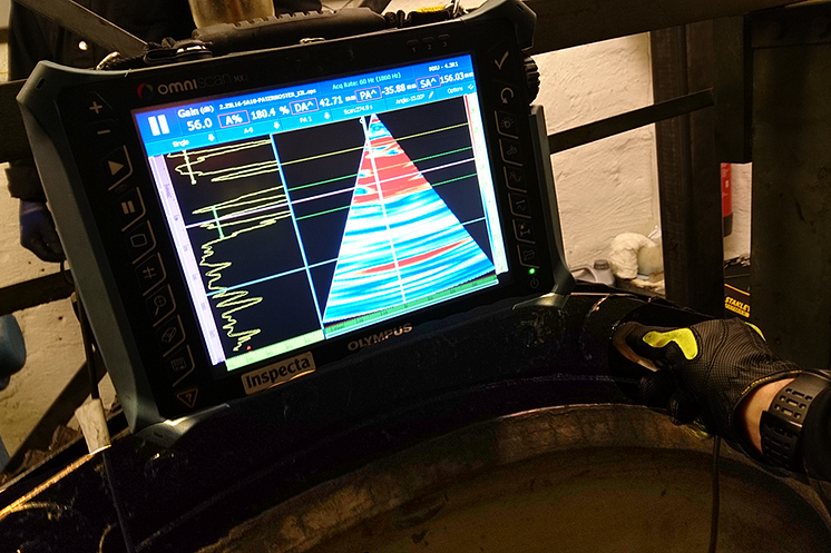 Ultraljudsprovning med Phased Array