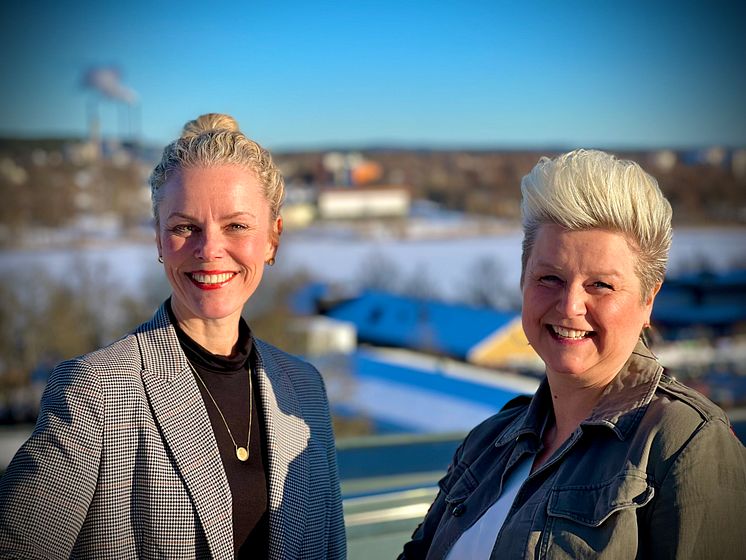 Jennifer Carlsson Almi och Karin Bååth Drive VXO