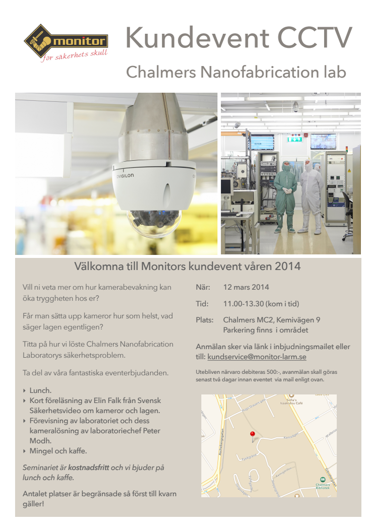 Välkomna till Monitors kundevent våren 2014