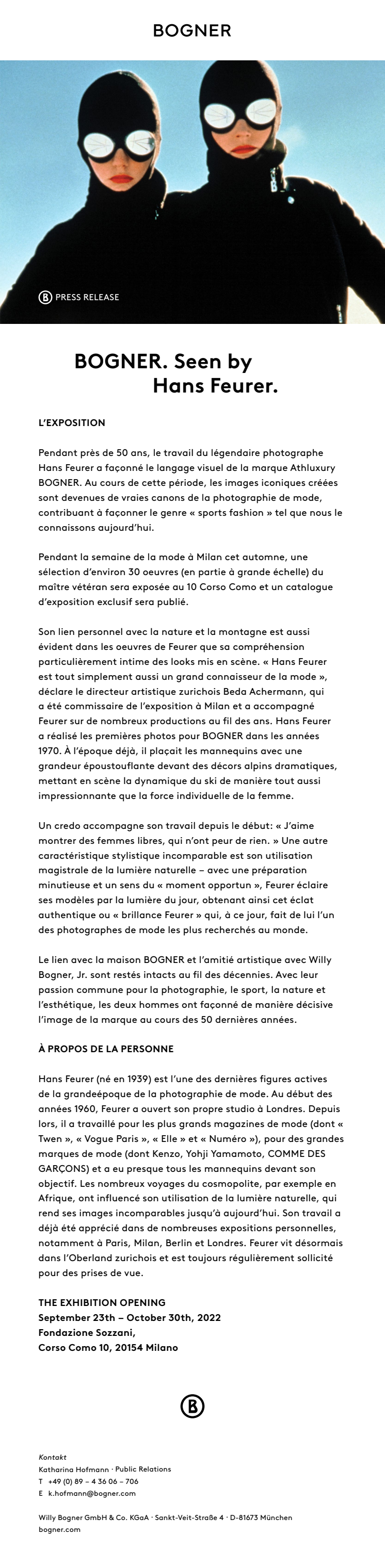 BOGNER_Press Release_Seen by Hans Feurer_FR.pdf