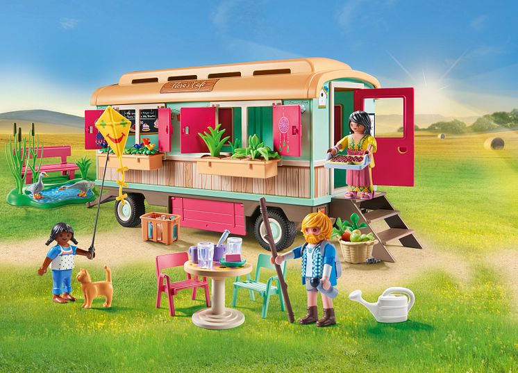 Gemütliches Bauwagencafé (71441) von PLAYMOBIL