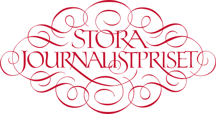 Stora Journalistprisets logotyp PMS, EPS