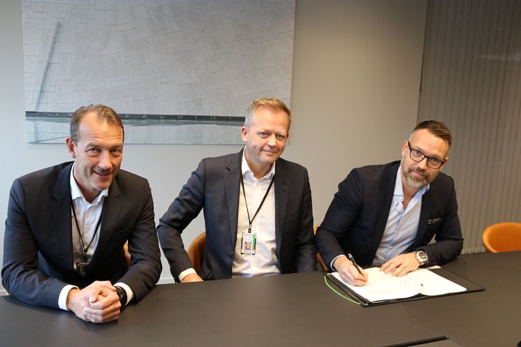 Sckenker och Green Cargo avtalsskrivning okt 2019