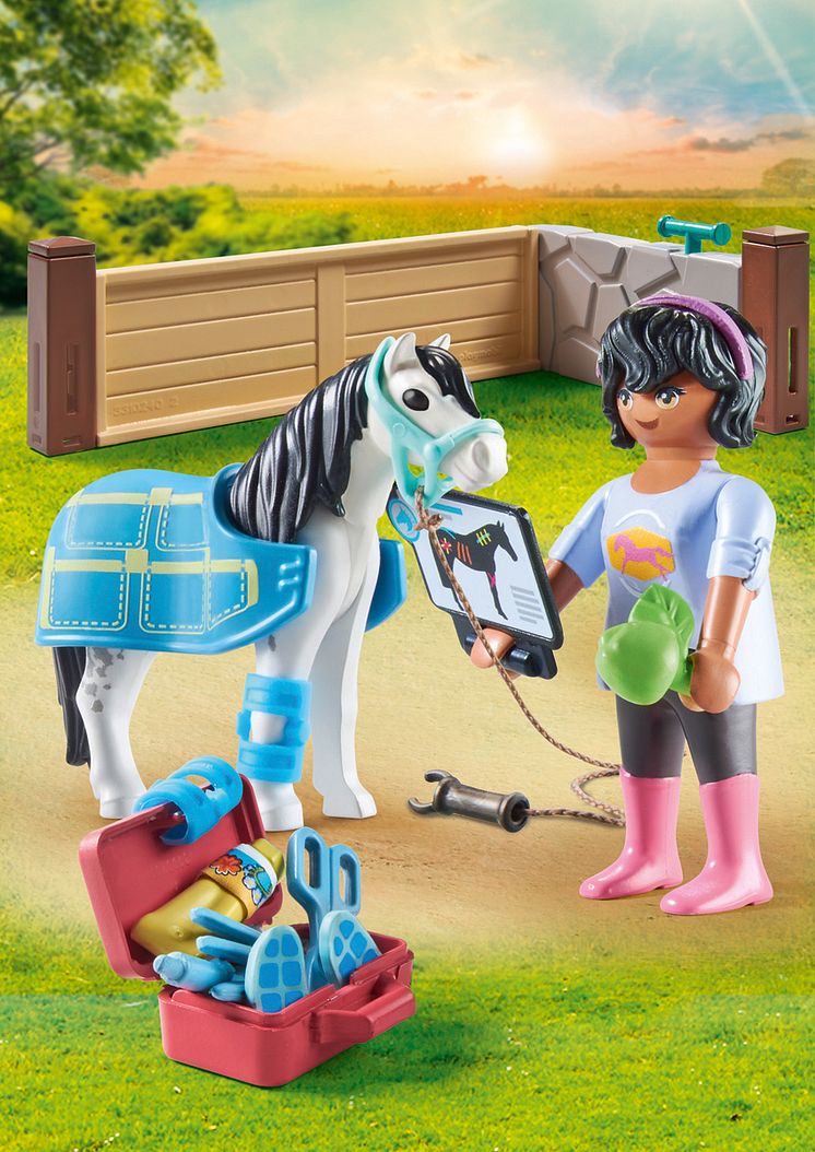 Pferdetherapeutin (71497) von PLAYMOBIL