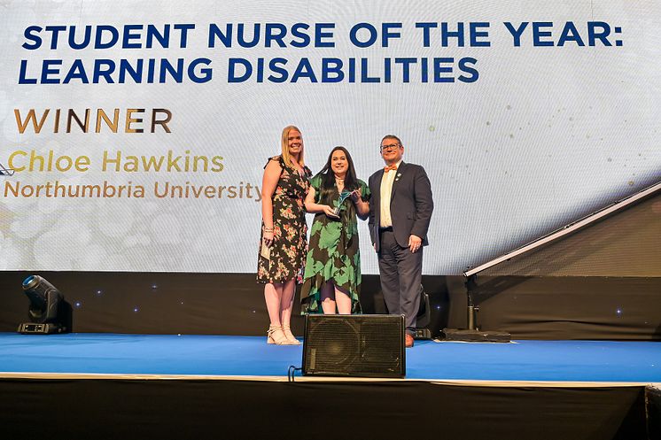 North East student wins national nursing award and Royal invite