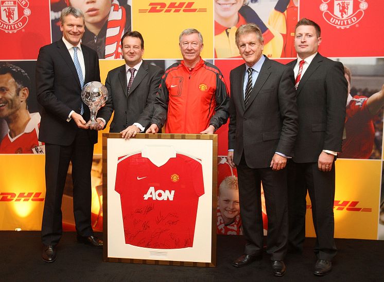 DHL indgår ny integreret marketing og logistik partnerskab med Manchester United