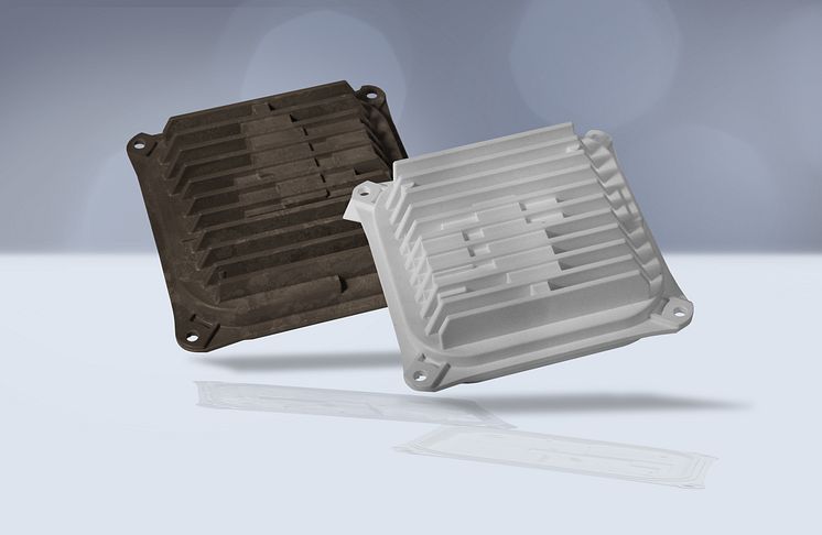 Batterirack med battericellhållare av värmeledande plast, utvecklad för användning i elektriska racerfordon..jpg