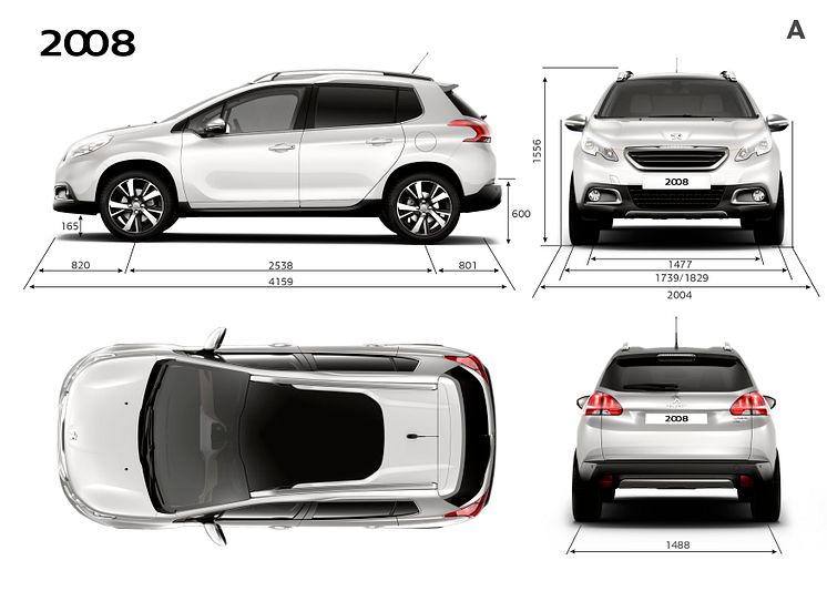 Peugeot 2008 – en ny kompakt crossover som ska erövra världspubliken