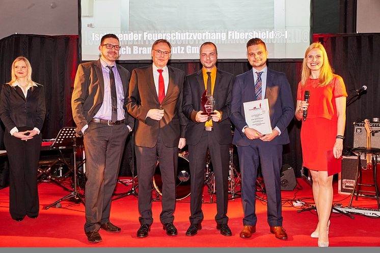 Preisverleihung 'Brandschutz des Jahres' 2017 - Gewinner Kategorie 'Baulicher Brandschutz'