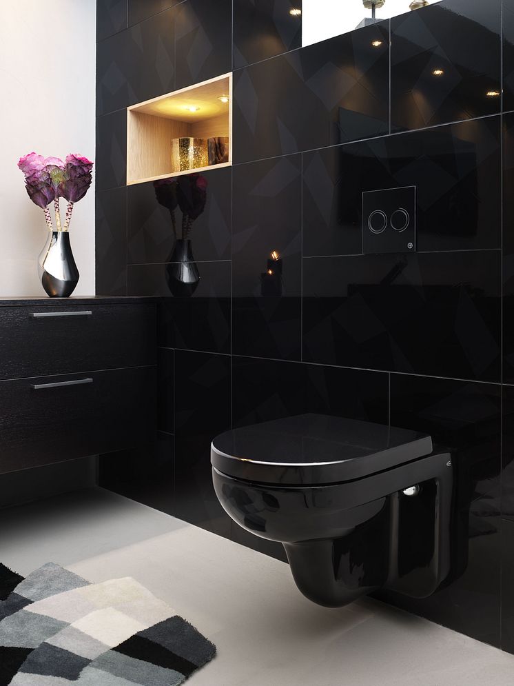 WC Gustavsberg Artic Black Edition