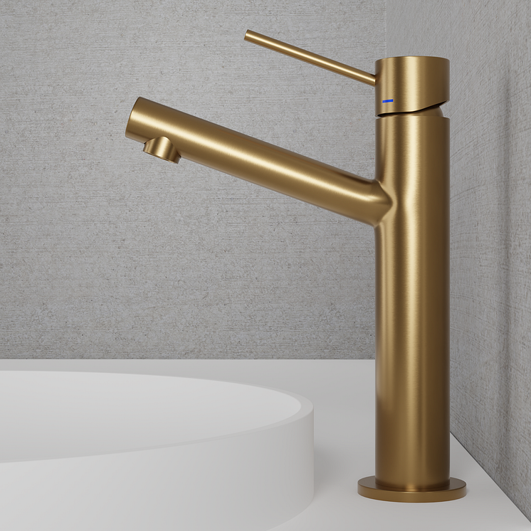 Primy Tvättställsblandare Steel Vector Medium Sand 10256