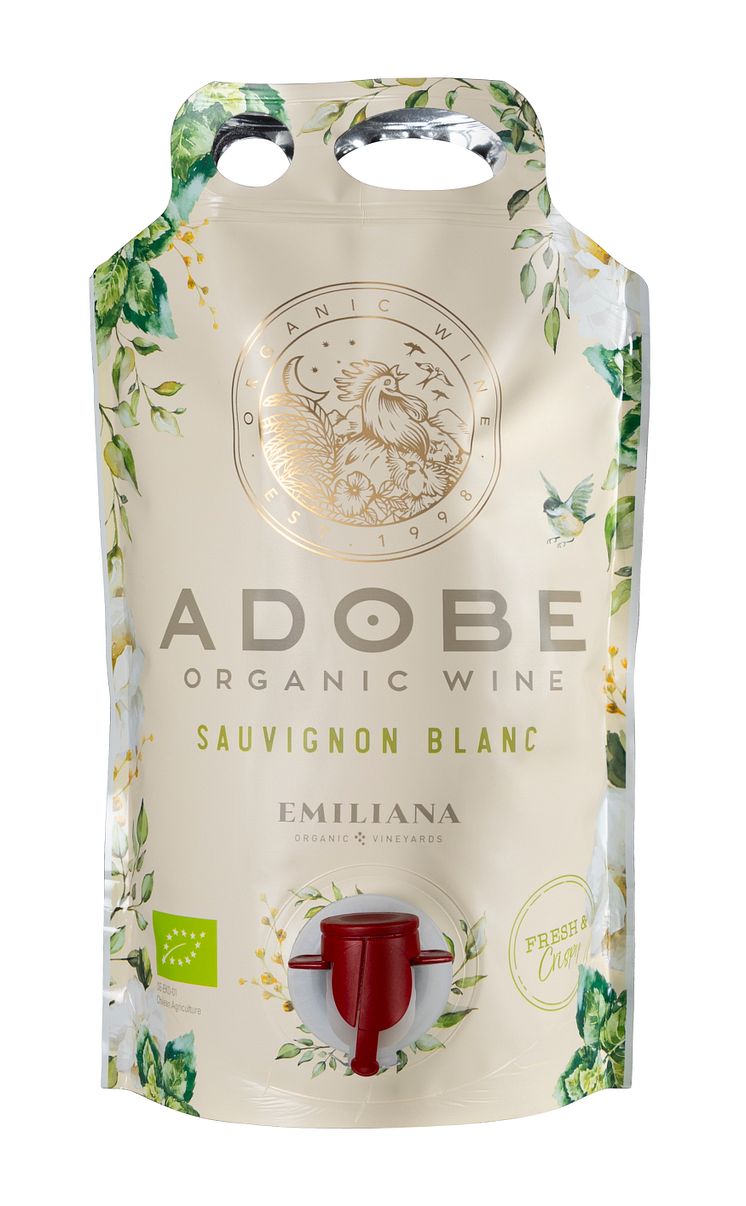 Adobe - Organic Sauvignon Blanc Pouch