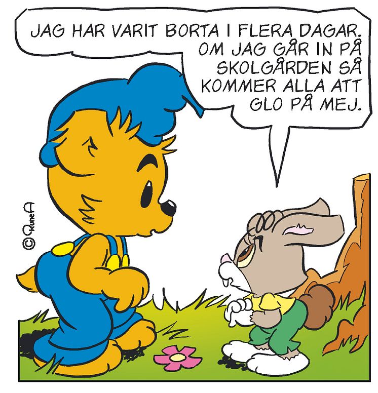 Bamse Min Stora Dag serieruta