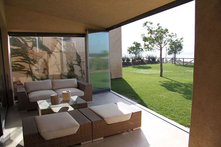 Lukket terrasse