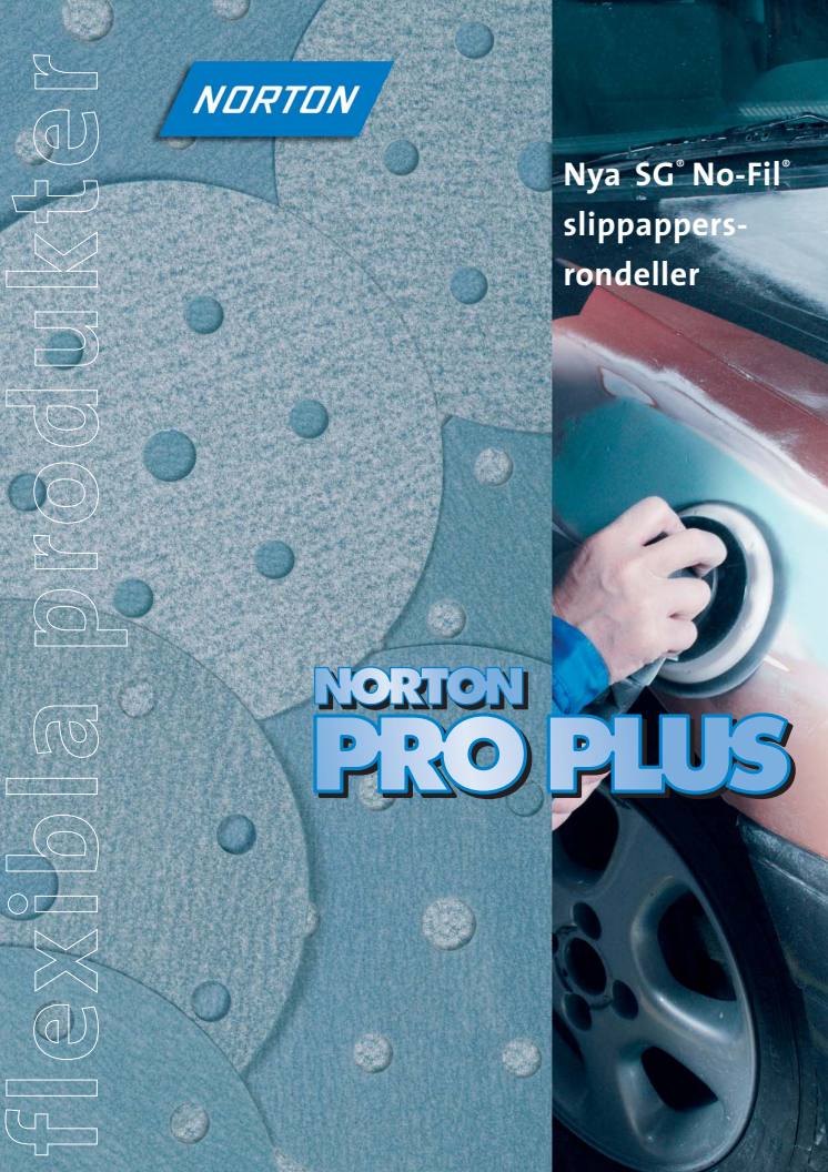 Norton Pro Plus Slippappersrondeller broschyr