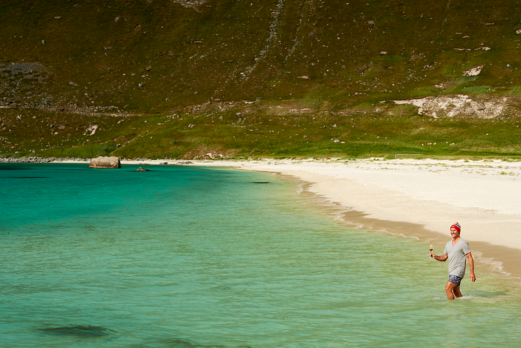 8. Hauklandstrand, Lofoten, Norge