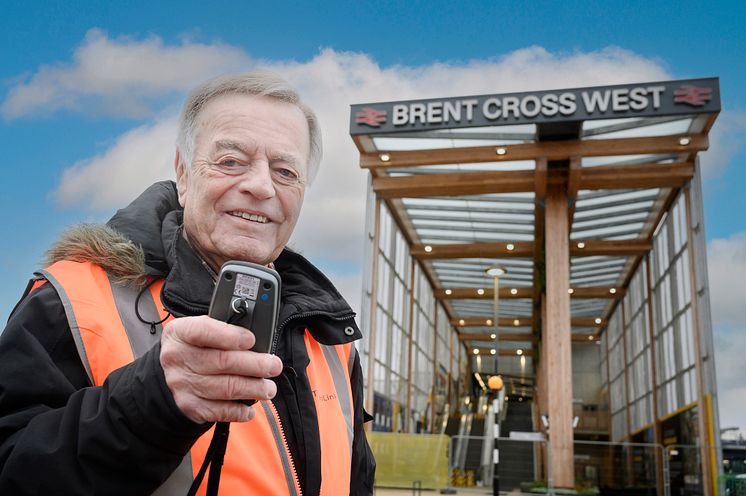 Tony Blackburn announces London's newest station 