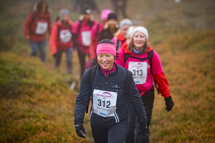 Fornøyde damer under årets Trysilrypa