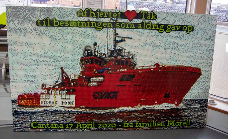 2020 12 10 LEGO mosaic - credits ESVAGT