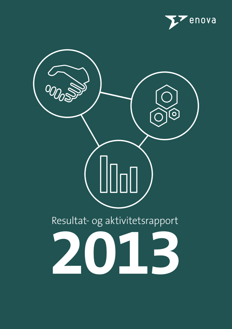 Enovas resultat- og aktivitetsrapport 2013