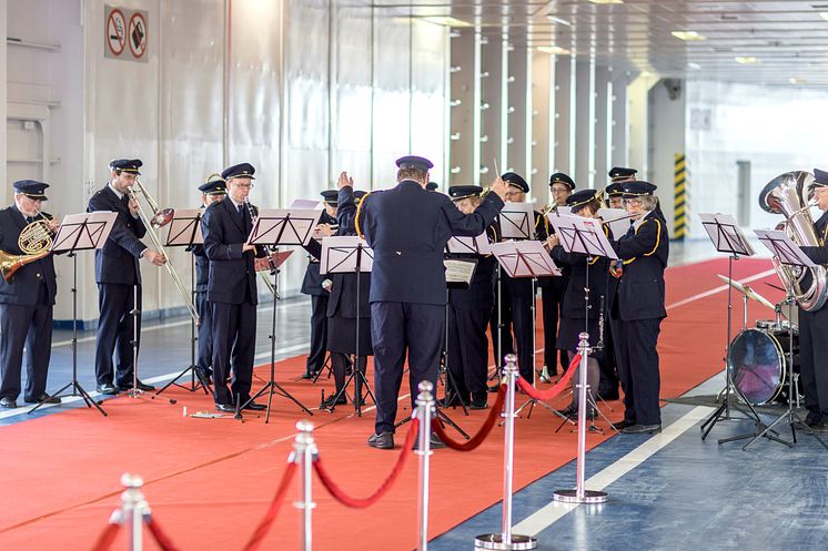 Scandlines’ nye hybridfærge døbt M/F Berlin 