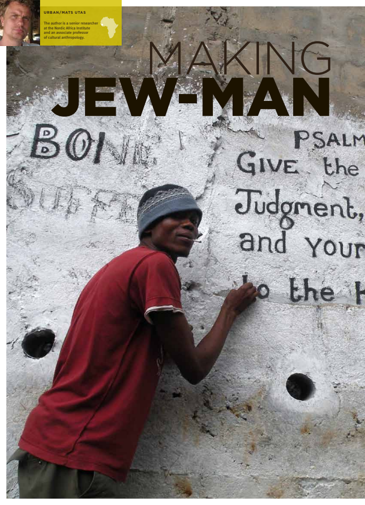 Making Jew-Man Business, article from Annual Report