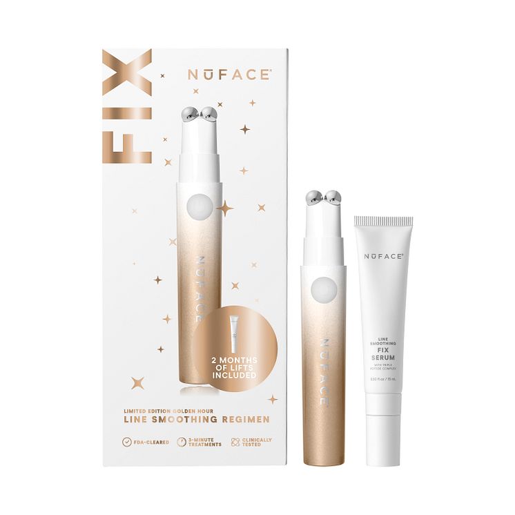 NuFACE Golden Hour Line Smoothing Regimen 2