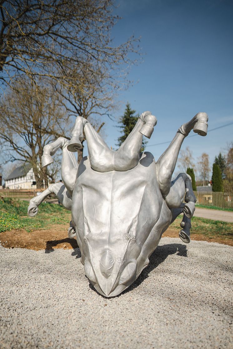 Gregor Gaida Polygonales Pferd II 2011-13PurplePath_Oederan060424-002_FotoErnestoUhlmann.jpg
