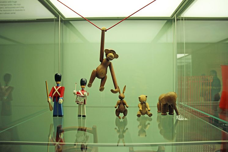 GRASSI Museum für Angewandte Kunst Leipzig - "Made in Denmark" - Spielzeug - Holzaffe von Kay Bojesen