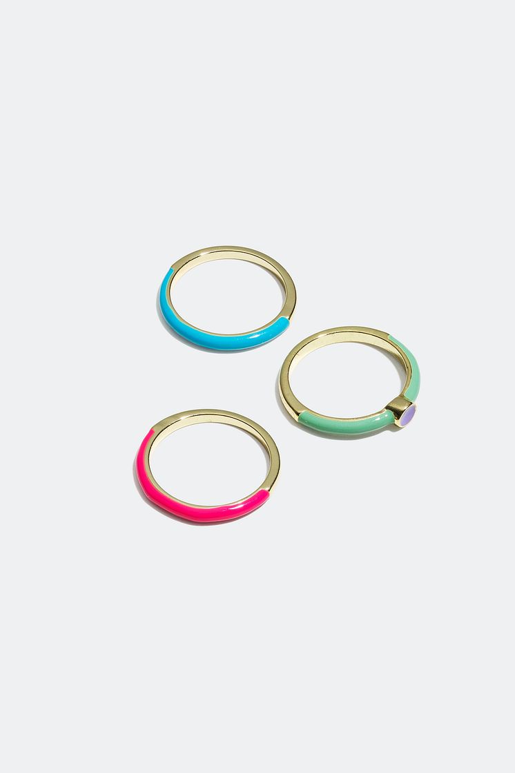 Rings set of 3 - 8.99 €