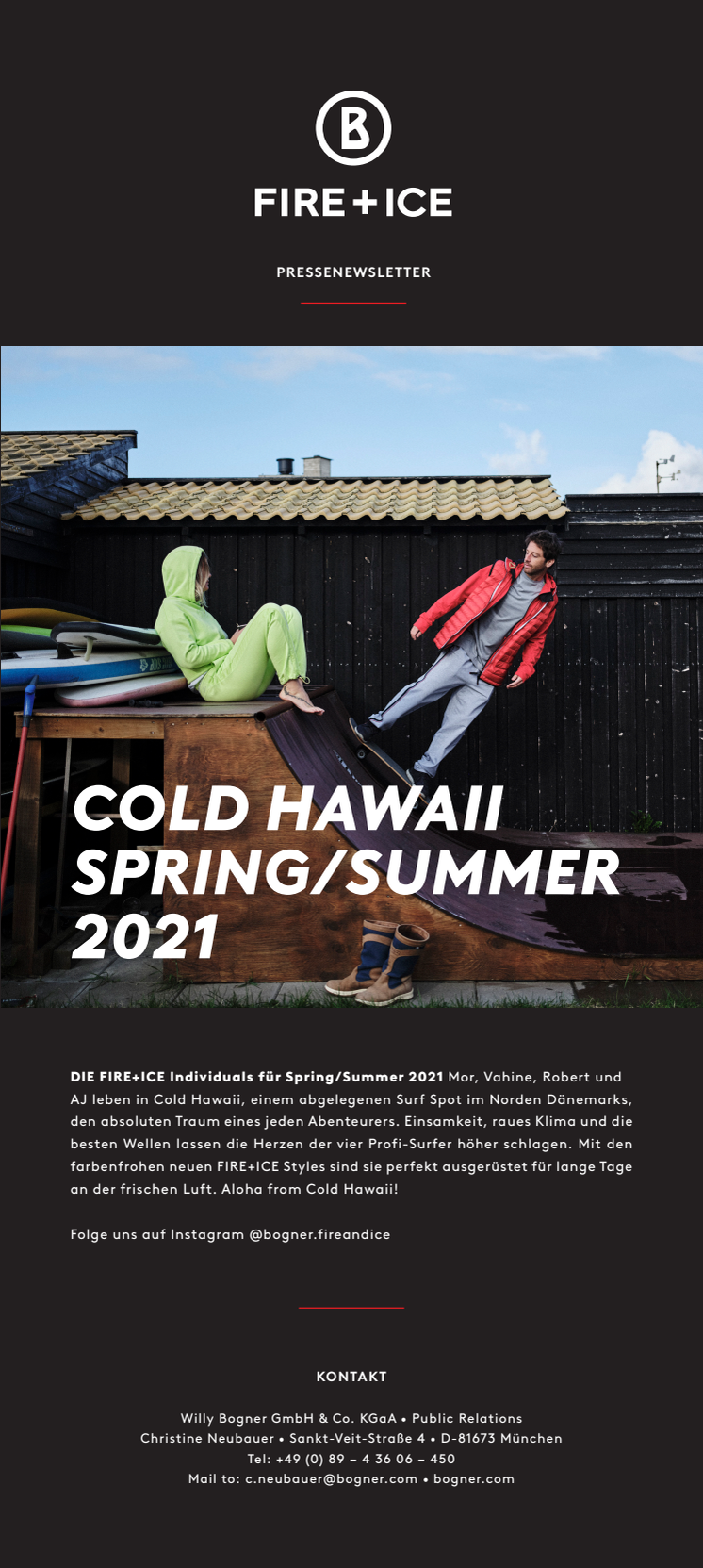 FIRE+ICE Spring/Summer 2021: Cold Hawaii