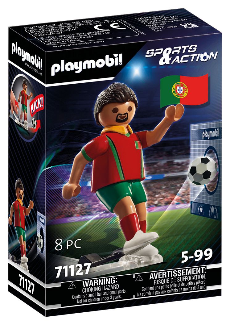 Fußballspieler Portugal (71127) von PLAYMOBIL