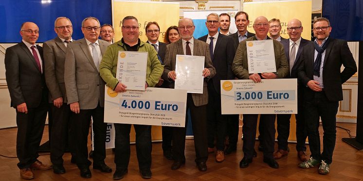Preisverleihung Bürgerenergiepreis Oberpfalz 2018