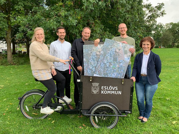 Pop up-dialoger om ny stadsdel i Eslöv