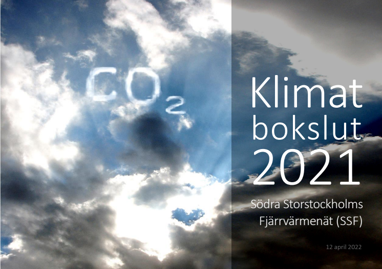 Söderenergis klimatbokslut 2021