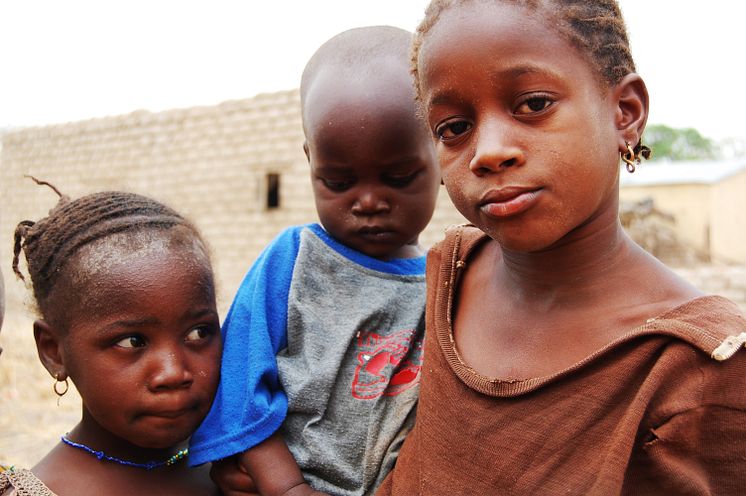Barn i Mali
