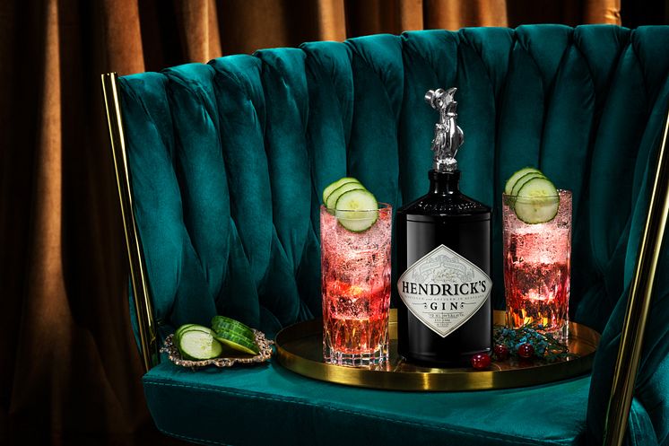 Hendricks Cranberry Fizz