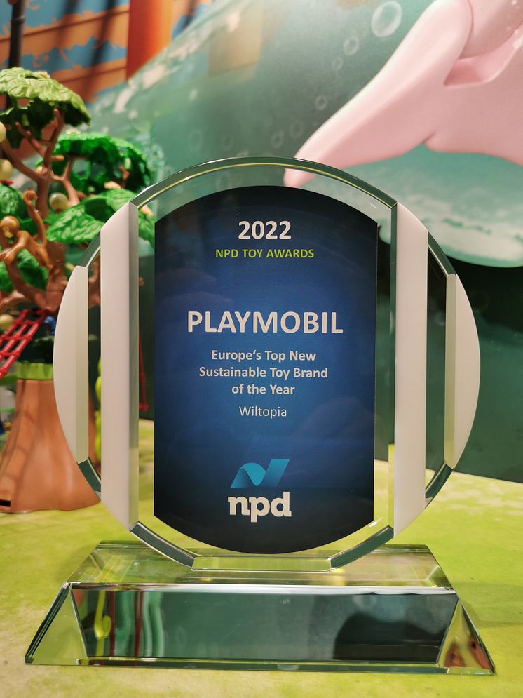 Begehrte Auszeichnung: Playmobil Wiltopia ist "Europe's Top New Sustainable Toy Brand of the year"