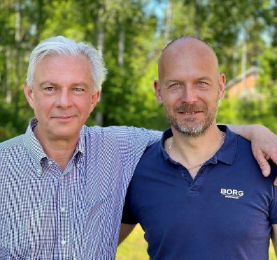 Frank Schubert  och Johan Jogefält