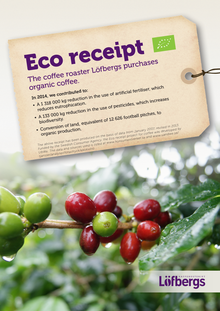 Eco receipt 2014 Löfbergs