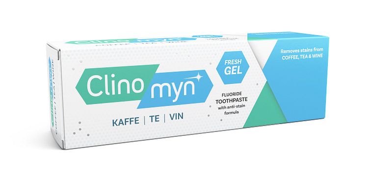 Clinomyn Tandkräm - kaffe, te, vin