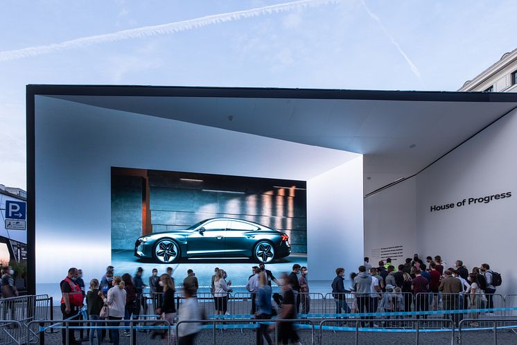 Audi House of Progress i München ifm IAA 2021