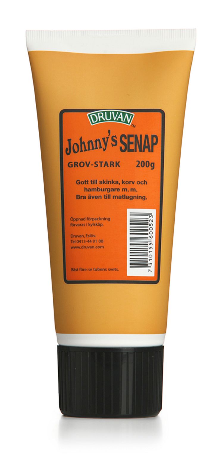 Johnny´s senap grov stark tub 200g